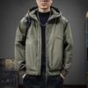 2025 Men's Trendy Hooded Cotton-Padded Winter Workwear Jacket - Thick, Warm, Cold Protection