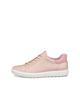 ECCO Soft 7 Genuine Leather Casual Sneakers for Women, Rose Dust/Old Rose, Size 24.5 Cm, 3E