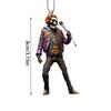 Acrylic Skeleton Sinister Charm Unique Car Interior Decoration For Enthusiasts Halloween