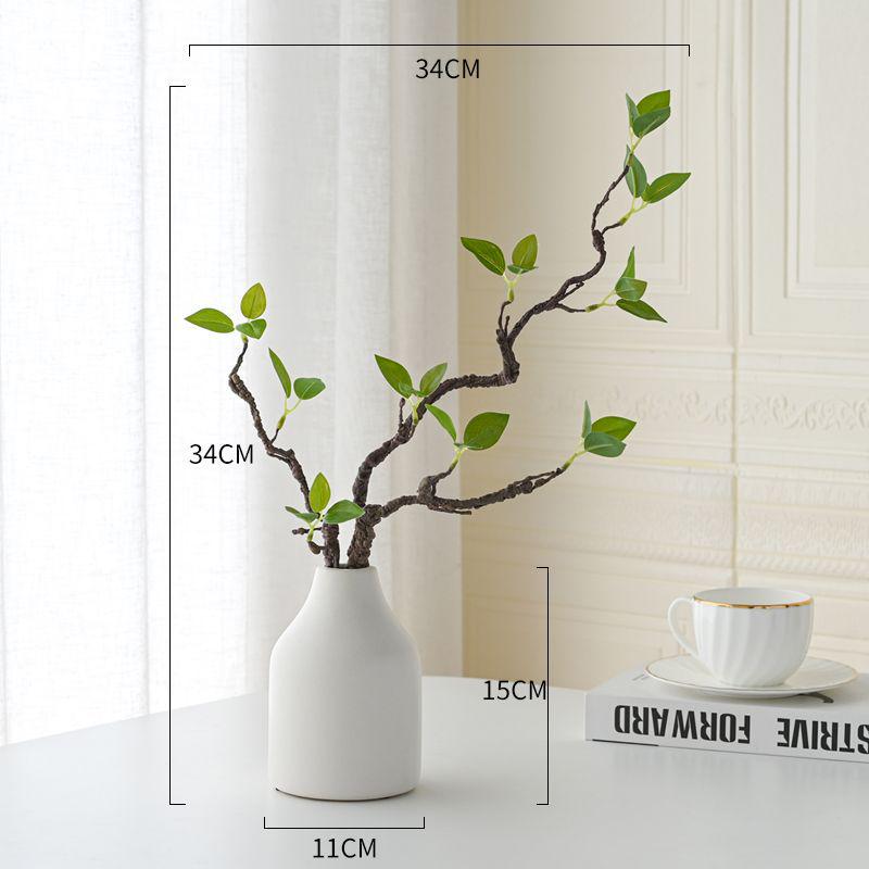 Hanging Artificial Greenery: Fake Leaves Bell Plants for Living Room, Dining Table, or Hotel Decor