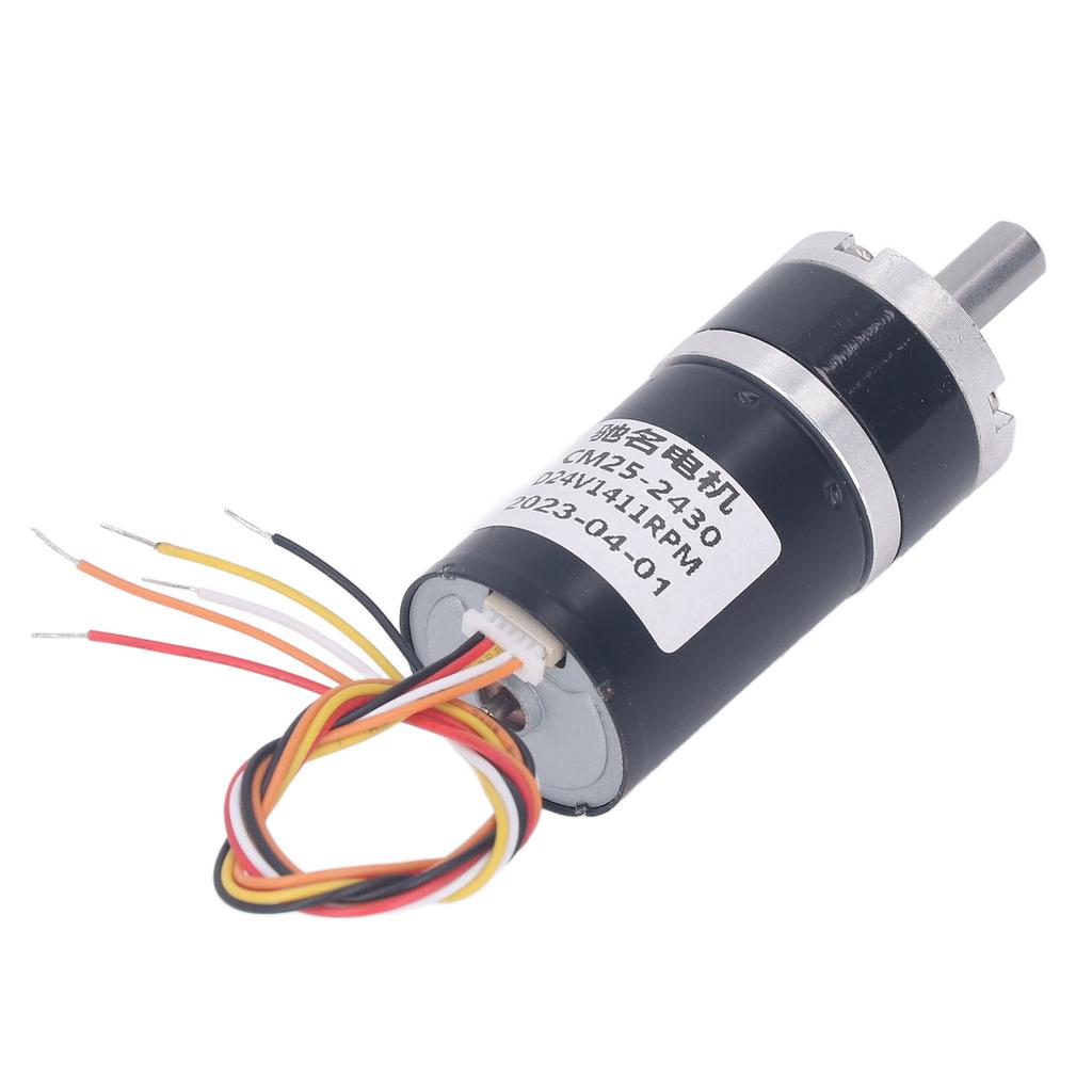 Getriebemotor, hohe Torsion, Aluminium, bürstenloser Gleichstrom, Drehzahlreduzierung, elektrischer Getriebemotor, 24 V, 1411 U/min