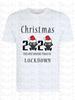Christmas 2020 The One Were I Was In Lockdown T-Shirt, Novelty Christmas 2020