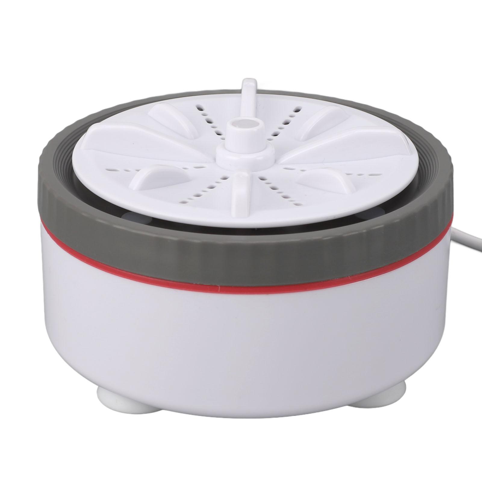 Washing Machine Timed Multifunction USB Powered Portable Washer for Small Clothes Fruit Dish Washing