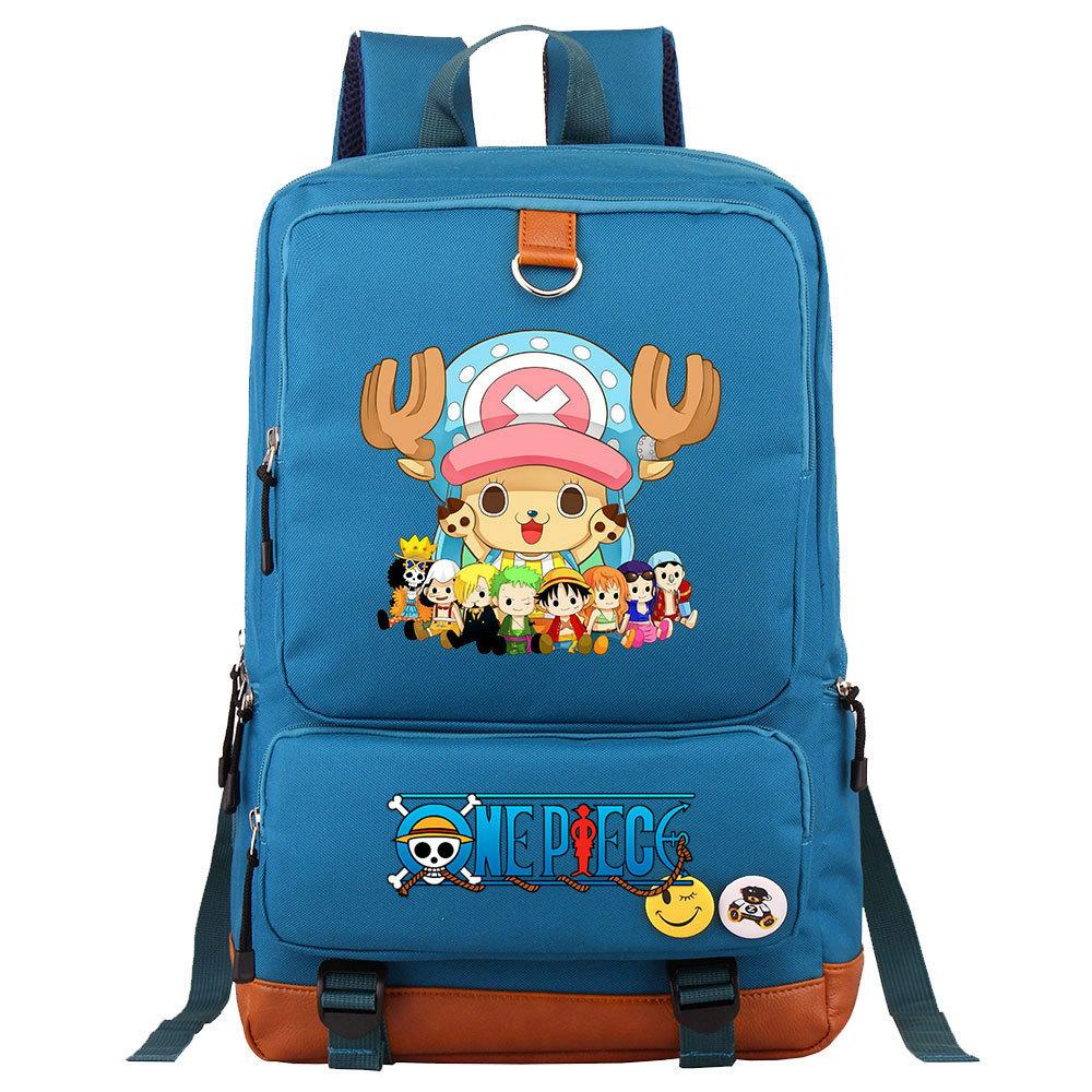 Anime Cartoon Print Teen Student Schoolbag Large Capacity Travel Bag Men And Women Backpack