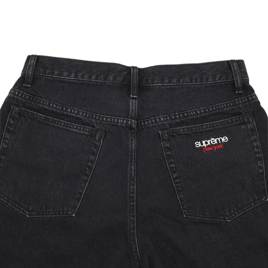 Supreme Baggy Denim Short Black