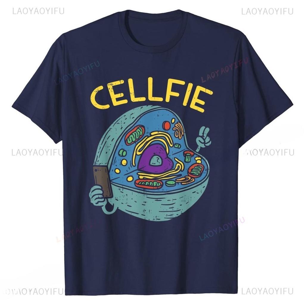 Cell Fie Funny Science Biology Teacher T Shirt Tops Tees Discount Casual Cotton Mens Top Tshirts Casual Cotton Man Streetwear