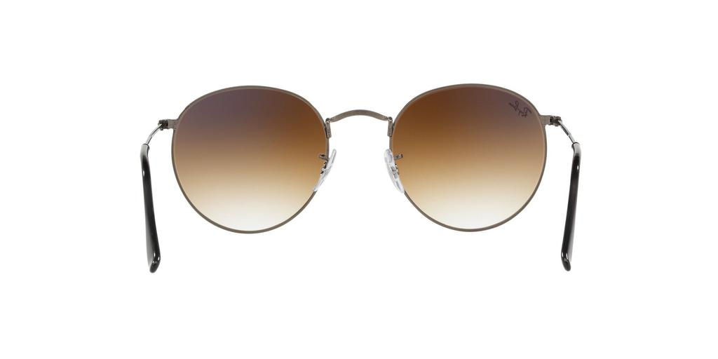 Sunglasses 0RB3447N ROUND METAL CLEAR GRADIENT BROWN 50 Ray-Ban 004/51
