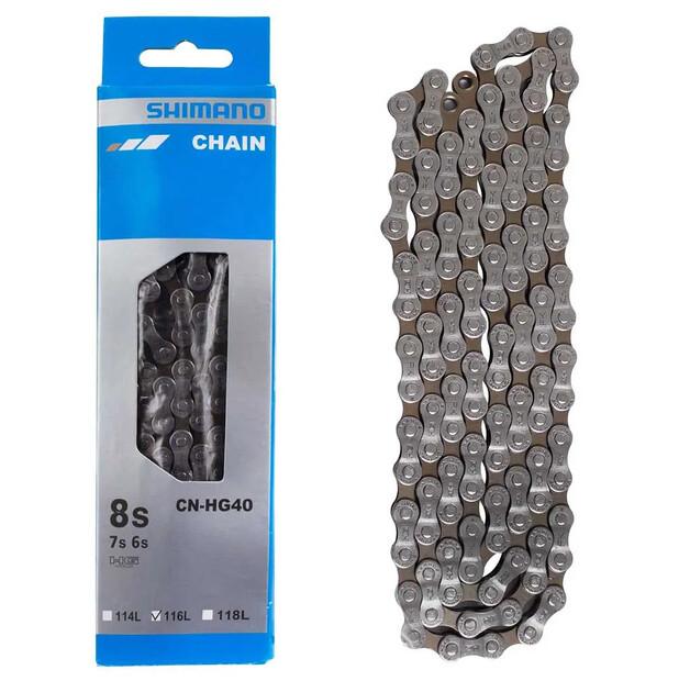 

Shimano Tourney HG40 Hyperglide road велосипедная цепь 116 Links
