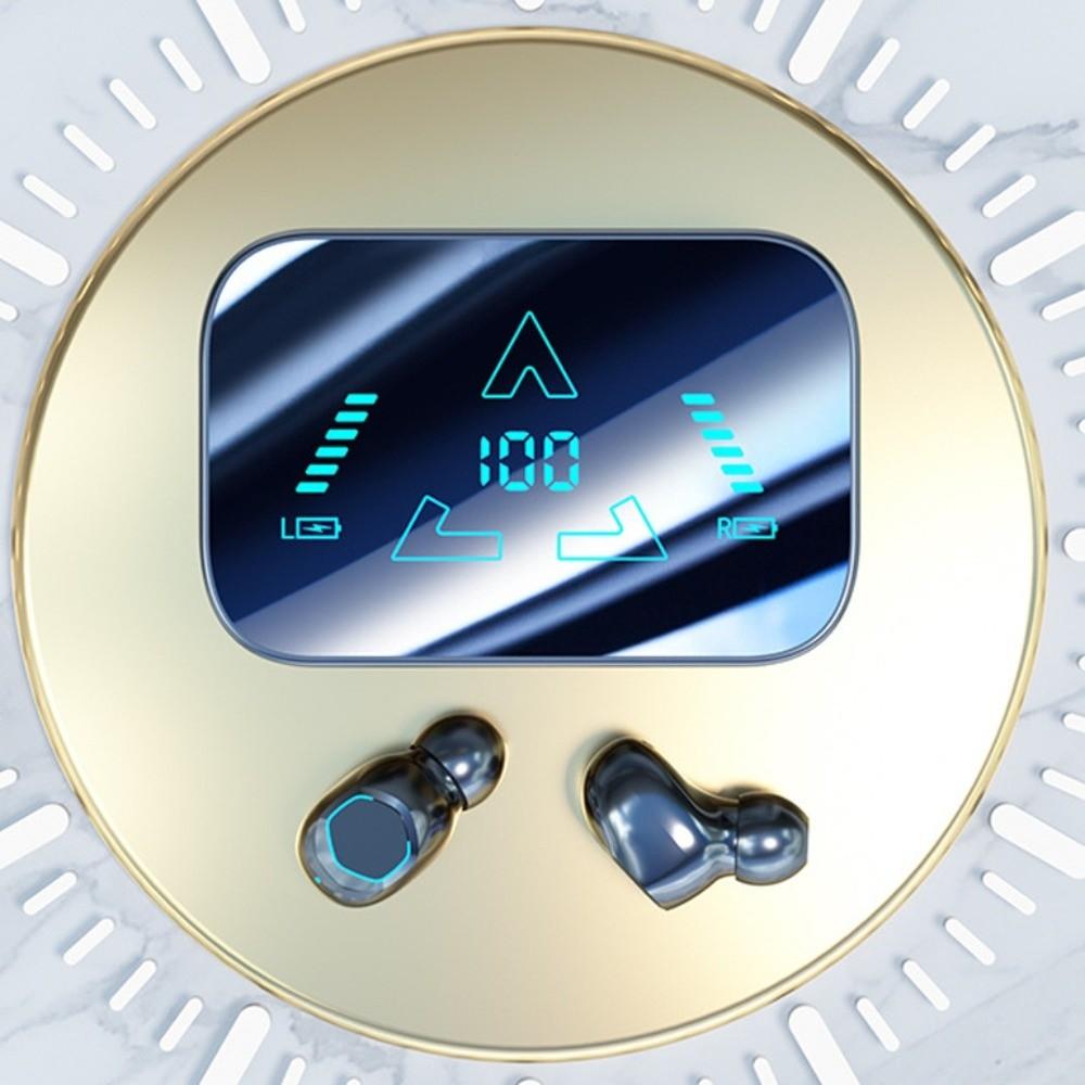 LED Display Wireless Bluetooth Earphones Low Latency Bluetooth Headphone Listening Music