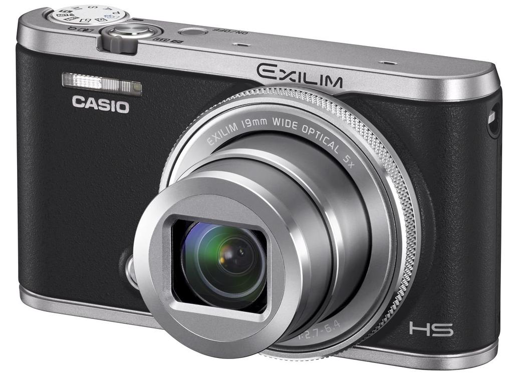 CASIO Digital Camera EXILIM Angle 19mm Wide View Photo for Creating Animated Videos EXZR4000 Black EX-ZR4000BK Ultra-Wide