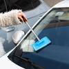 SEAMETAL 1pc Car Windshield Cleaning Brush with Long Handle Wiping Tool for Cleaning and Protecting Windshield