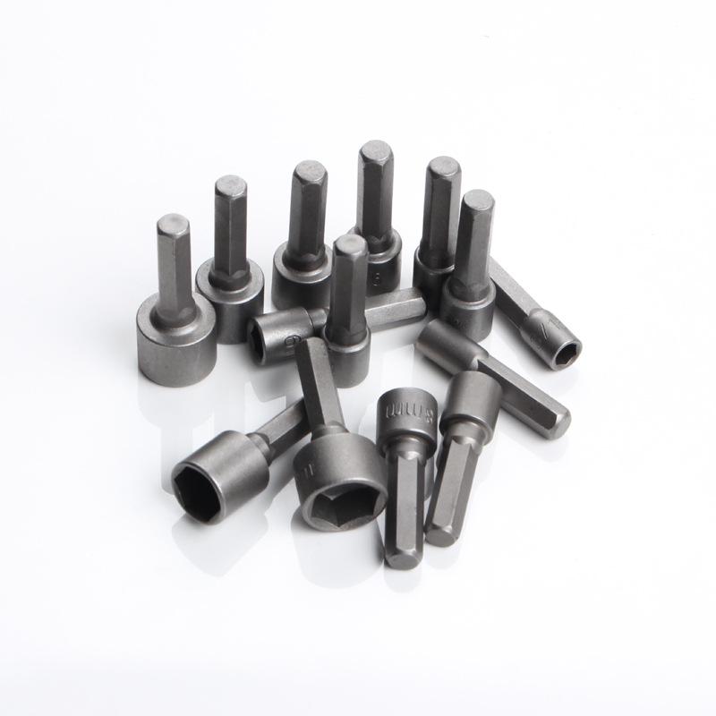 14-Piece Hex Socket & Electric Screwdriver Bit Set for Self-Tapping Screws