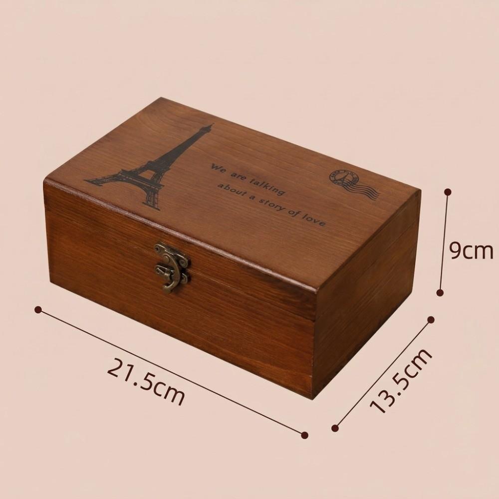 Wooden Material Sewing Box Multifunction Sewing Kit Box Sewing Set Needle Thread Box  Home Sewing