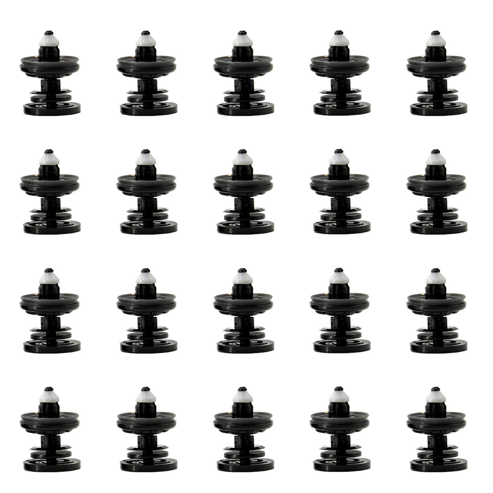 

20 шт. зажим для карты для внутренней дверной панели автомобиля 7L6868243 для Caddy Touran Tiguan Golf 4 5 6 7 Passat CC Polo Beetle Jetta T5