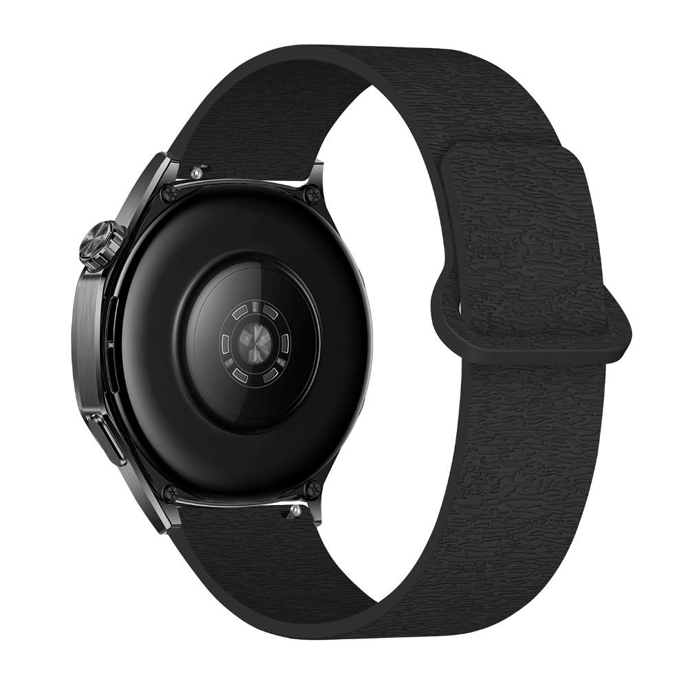 18/22mm Silicone Magnetic Strap Sporty Style Adjustable Easy Fit Strap Quick Release Comfortable Fit for Huawei Samsung Honor