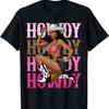 Howdy Schwarze Cowgirl Western Melanin Rodeo Königin Texasl T-Shirt