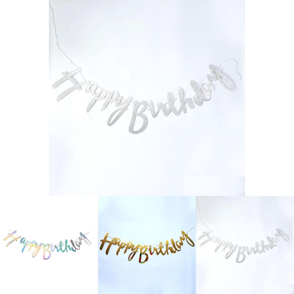 Żywy Baner Happy Birthday Na Świąteczną Dekorację Imprezową I Radosną Uroczystość