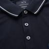 ARMANI EXCHANGE SS23 Polo Shirt Men's Marine Blue 8NZFPQ-ZJH4Z-1510