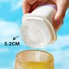 Silicone Ice Cube Mold with Lid Reusable Ice Ball Maker Large Flexible Ice