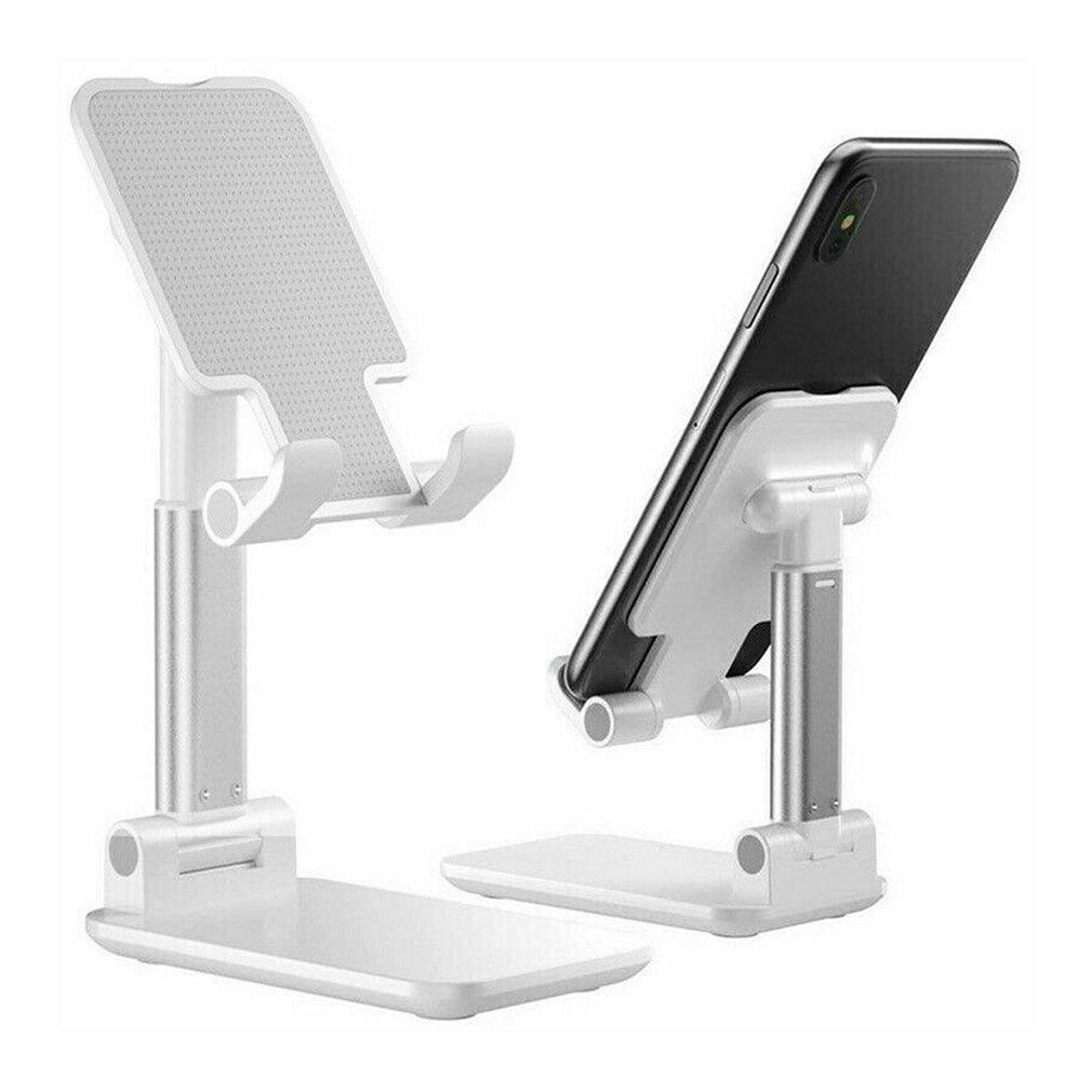 Live Phone Stand Multifunctional Telescopic Folding Mini Phone Holder Foldable Mobile Phone Bracket Desk for Iphone Ipad Xiaomi Huawei Samsung Tablet