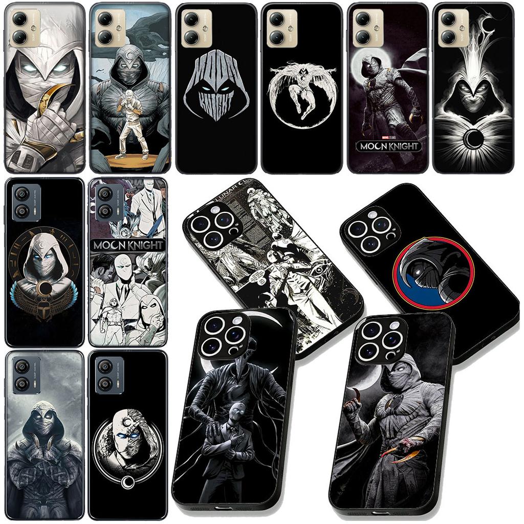 Moon Knight Marvels Marc Spector Phone Case for Samsung Galaxy S22 S21 S20 FE Ultra Plus A35 A36 A37 A33 A34 A04 A71 Cover