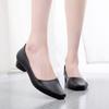Einzelschuh Damen Koreanische Version Mode Weiche Sohle Bequeme Oberbekleidung Damen Sandalen Rutschfeste Blockabsatz Arbeitsschuhe Vier Jahreszeiten Gummischuhe