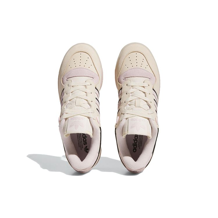 Adidas Rivalry Low 86 Wonder White Almost Pink Unisex Sneakers Cream Chalk-White FZ6319