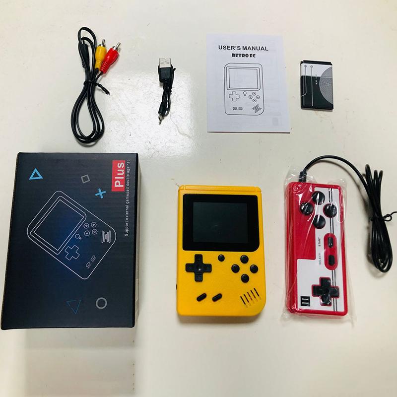 Mini 400 In 1 Handheld Game Two-Player Game Portable Classic Retro Games Arcade Games Boy Game