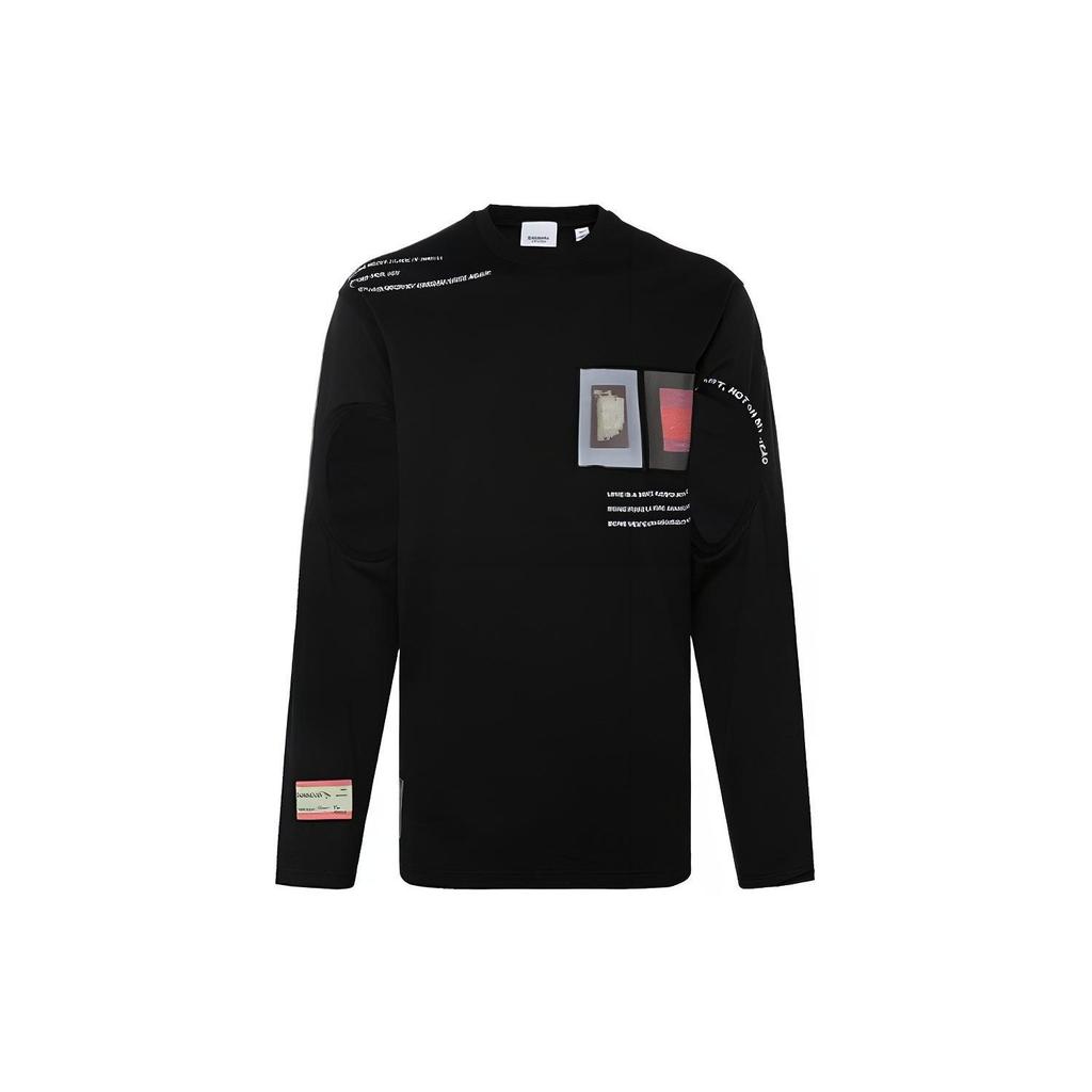 Burberry Sweatshirts Men's Black Crew Neck Moderate Other 4558661