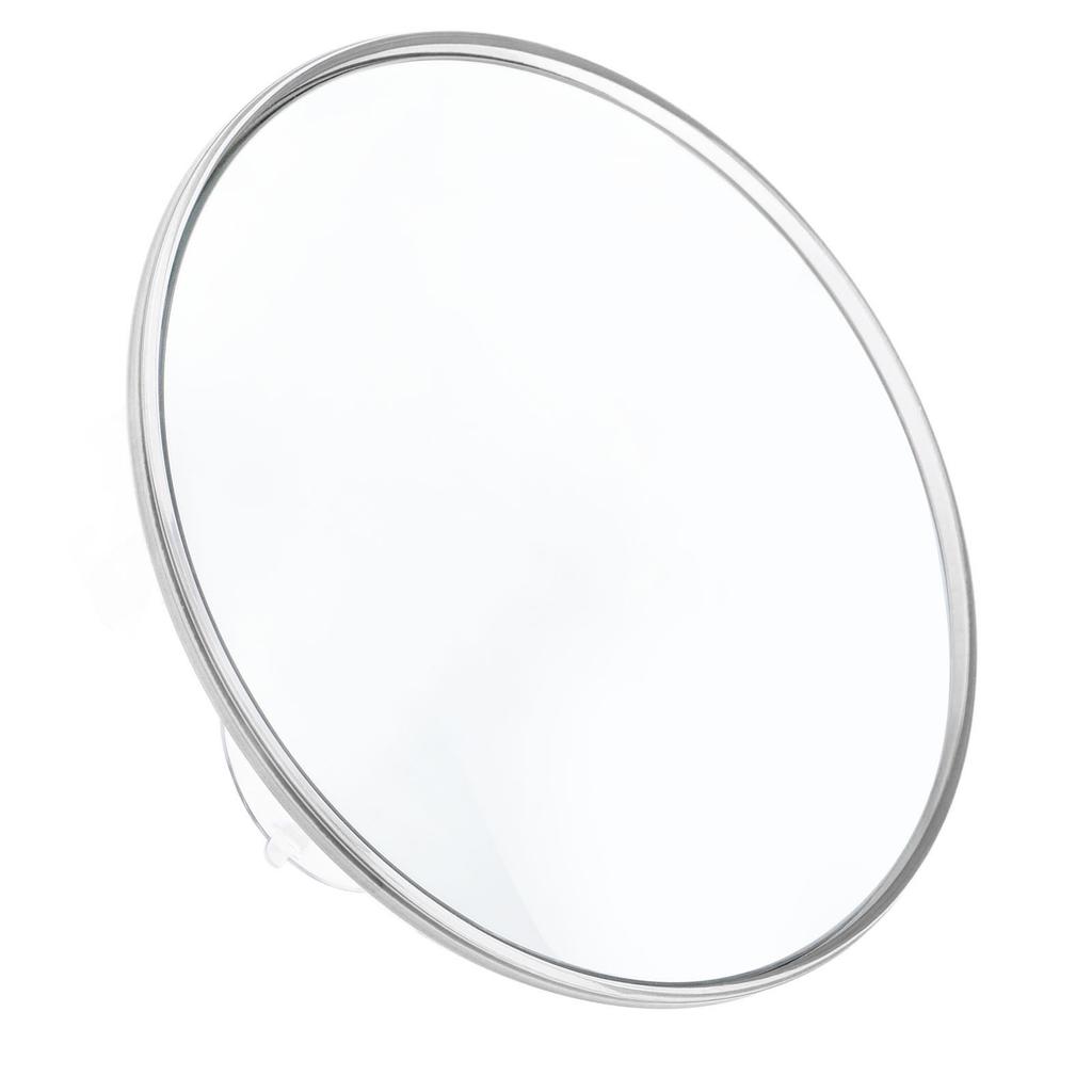 30X Vergrößerungsspiegel Einseitig 6 Zoll Vergrößerungsspiegel mit 3 Saugnäpfen Einseitiger Runder Spiegel für Reisen