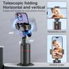 Für P02 360 Rotation Gimbal Stabilisator, Follow-up Selfie Desktop Face Tracking Gimbal für Tiktok Smartphone Live, mit Fernauslöser