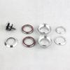 1 Set 34mm Bike Headset with Top Cover Threadless Aluminum Alloy High Precision MTB Headset Cycling Parts