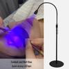 Lampă exclusivă UV cu adeziv pentru uscarea rapidă a extensiilor de gene, cu pedală de picior