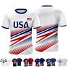 Camisa de Futebol Lisa Masculina para e Personalização