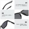 [DOLLGER] Polarized Sunglasses for Men and Women, Ultralight, UV400, for Fishing, Mountaineering, Trekking, Hiking, and Driving, Black