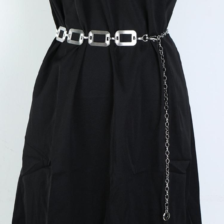 Fashionable Waist Jewelry With Metallic Accents Versatile Belt Chain For Dresses Tops And Festivals