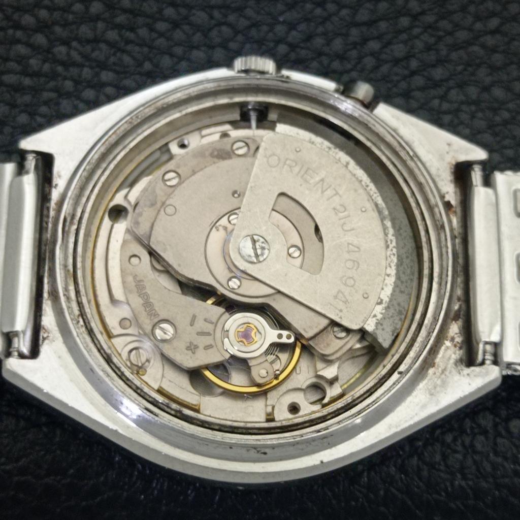 VINTAGE ORIENT AAA CRYSTAL AUTOMATIC JAPAN MENS ORIGINAL DIAL WATCH a703430-1