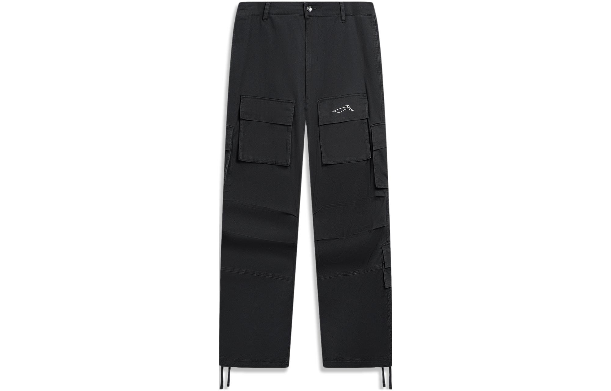 Li Ning Skateboard Casual Pants Men s Black AKXU019-1 L