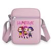 Langlebige KPop Dämonenjäger Mädchen Umhängetaschen Nylon Kleine Umhängetasche Kawaii Oxford Messenger Seitliche Sling-Tasche Ehemann Dame Brusttasche