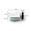 Azgiant Door Latch Power Lock Motor For Volkswagen Phaeton Touareg Caddy 3 for VW Polo 9N Transporter Caravelle Golf and Golf 5