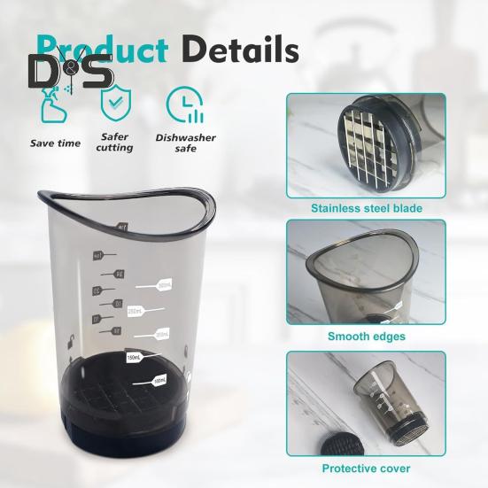 Fruit Splitter Cup Slicer with Removable Push Plate Dual-Function Base Cutter for Strawberries Grapes Kitchen Gadget for Home Restaurant Picnic