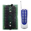 Custom 16-KEY Remote Control with Smart Relay Controller Multi-Channel RF Transmitter and Receiver for Home Use Customizable