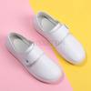 Dermis Nurse Shoes Women Soft Sole Cotton Shoe with Velvet Round Head Sweet Casual Flower Small White Shoes Flat Shoes