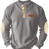 Autumn and Winter Outdoor Casual Long-sleeved Sportswear, Stand-up Collar Corduroy Men's Tops