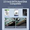 2.5 Inch SSD Case External Hard Disk Drive Adapter SATA HDD Enclosure USB C 3.1 6Gbps For PC MacBook Laptop HD Disk Storage Box
