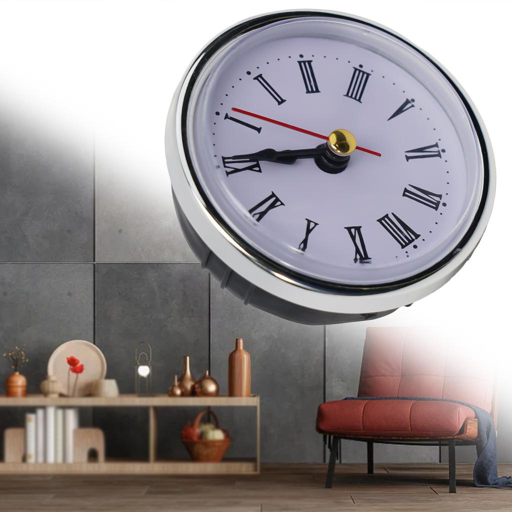 Roman Numbers Inserts Movement Quartz Clock Insert 1pc 65MM