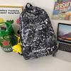Schulrucksack Graffiti männlicher College-Student hohe Kapazität High School Mittelstufe Schüler Trendmarke Harajuku Trend Rucksack weiblich Ins Cool
