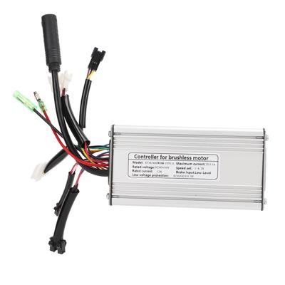 3648V KT?Controlador de onda cuadrada para bicicleta eléctrica de 25 A, 9 MOS, con Lightline