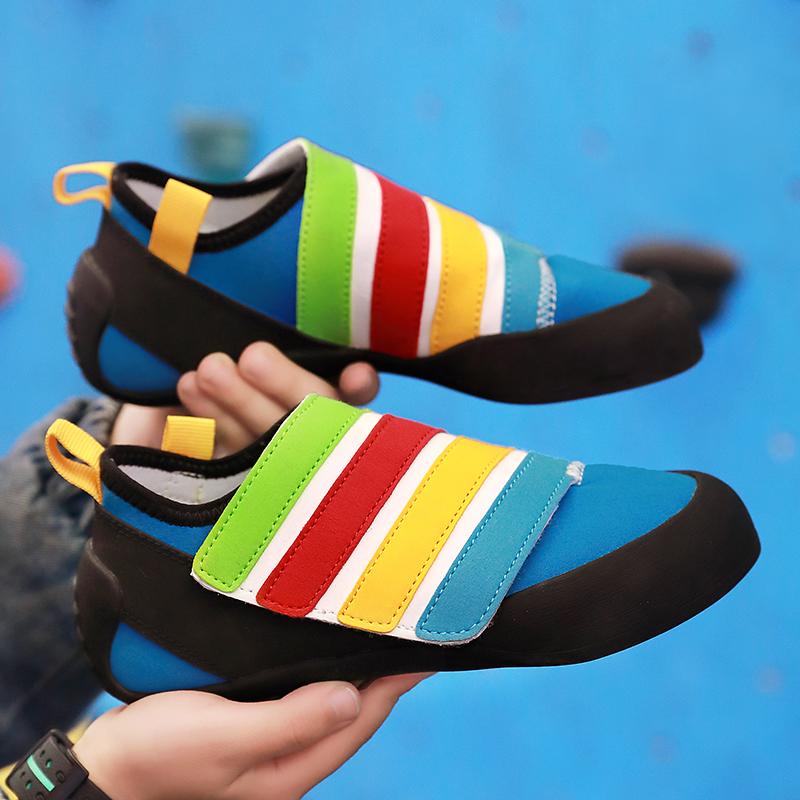 Climbing Shoes for Kids Boys Girls Indoor Professional Training Shoes for  Outdoor Sport Shoes Beginners Anti-slip Wear-resistan