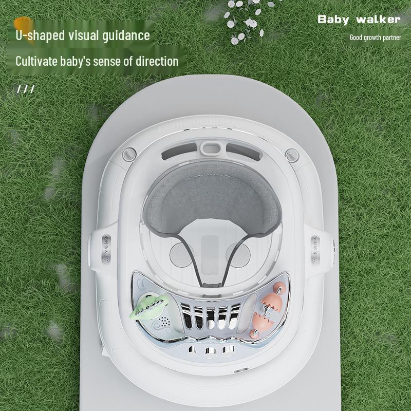 Multifunctional Baby Walker: Anti-Tip, O-Leg Prevention, Push-Assisted Learning for Boys and Girls